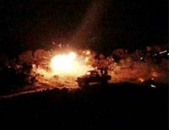 استشهاد وإصابة مواطنين في قصف حوثي جنوبي العود