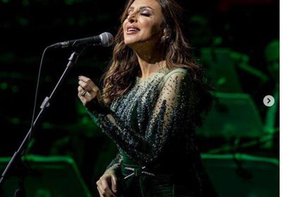 أنغام تشارك جمهورها بصور حفلها الأخير في الكويت