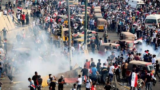 تجدد الاشتباكات وسط بغداد ووقوع اشتباكات مع الأمن
