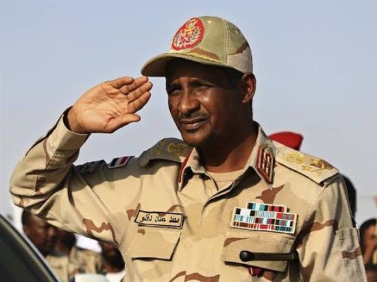  حميدتي يصل جوبا لرئاسة وفد الحكومة السودانية في مفاوضات السلام