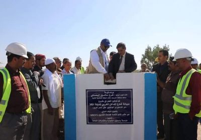 بدء أعمال صيانة "المدخل الغربي" للمكلا