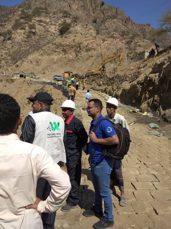 وفد البرنامج الإنمائي يتفقد مشاريعه بردفان