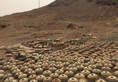 "مسام" يتلف آلاف القذائف الحوثية بالمخا