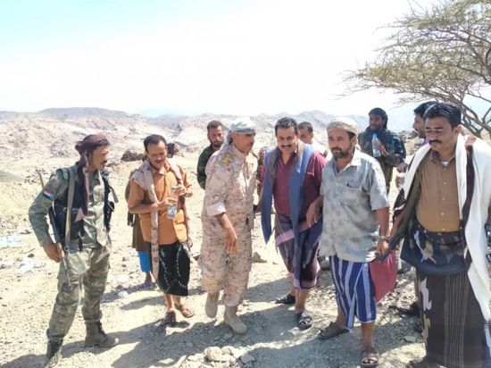 "الشعيبي" : المجلس الانتقالي حريص على متابعة التطورات الميدانية على جبهات القتال (صور)