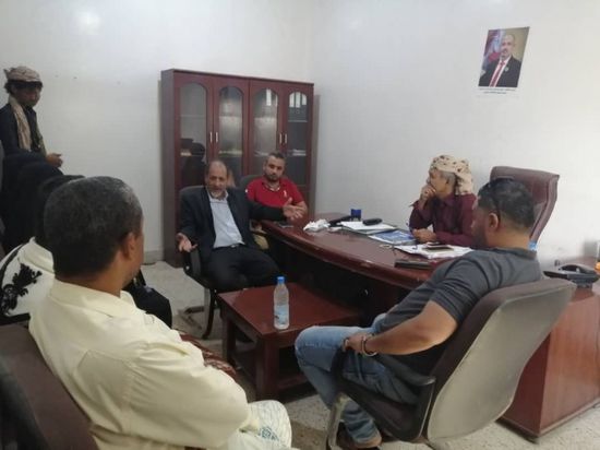 انتقالي أبين يبحث زيادة التعاون مع المنظمات الدولية