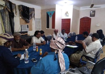 انتقالي المهرة يناقش آخر مستجدات الأوضاع السياسية والأمنية بالمحافظة