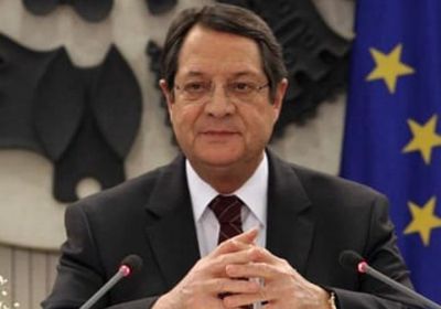 الرئيس القبرصي يبحث مع رئيس المجلس الأوروبي القضية القبرصية 