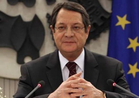 الرئيس القبرصي يبحث مع رئيس المجلس الأوروبي القضية القبرصية 