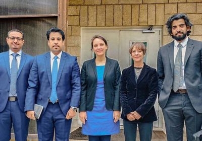 لمناقشة عدد من الملفات..وفد من المجلس الانتقالي يلتقي سفيرة ألمانيا لدى اليمن