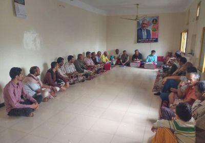 من بينها متابعة الخدمات العامة..انتقالي الصمود يناقش عددًا من القضايا