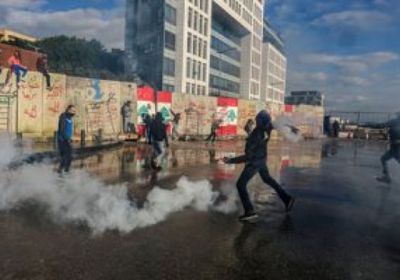 وقفة احتجاجية حاشدة لأنصار التيار الوطني الحر اللبناني في بيروت