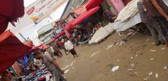 حملة لإزالة التعديات بأسواق الشيخ عثمان (صور)