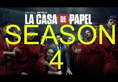 طرح إعلان الجزء الرابع للمسلسل الشهير La Casa De papel