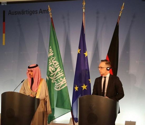  مباحثات سعودية ألمانية حول تهديدات إيران بالمنطقة