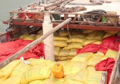 قبل وصولها للحوثي.. تفاصيل ضبط 200 طن مواد لصناعة المتفجرات