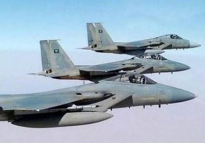 ضربات جوية على تحصينات حوثية في نهم والغيل