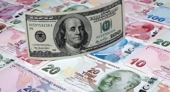 الليرة التركية تتراجع مقابل الدولار لتبلغ أدنى مستوياتها