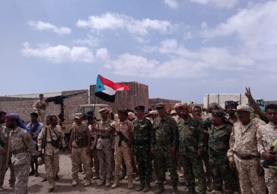 الحزام الأمني يؤمن مناطق الصبيحة