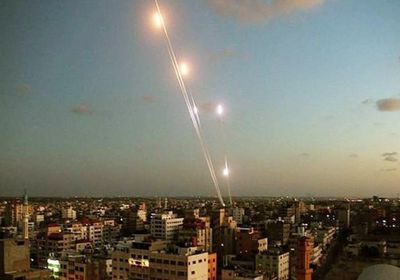 انطلاق صواريخ من غزة تجاه مستوطنات إسرائيلية محاذية