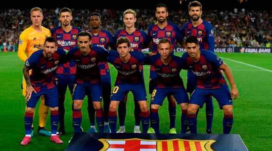 20 لاعب في قائمة برشلونة لمباراة نابولي