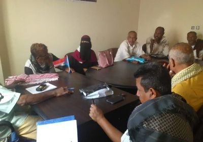 "انتقالي تبن" تستعرض مشكلات المديرية