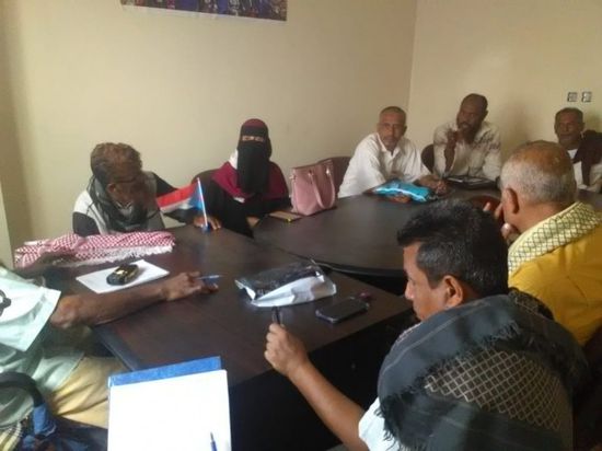 "انتقالي تبن" تستعرض مشكلات المديرية