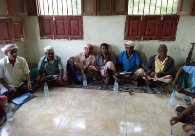 بحث تفعيل دور المقاومة الجنوبية والحزام الأمني في أحور