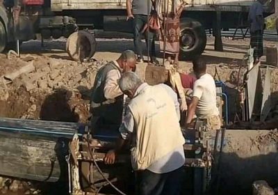 قطع المياه عن مديريتي كريتر والمعلا