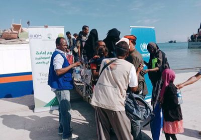 "الهجرة الدولية" توثق عودة 134 لاجئا صوماليا من اليمن
