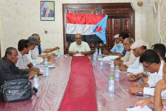 انتقالي حضرموت يناقش آخر مستجدات الأوضاع السياسية والأمنية بالمحافظة