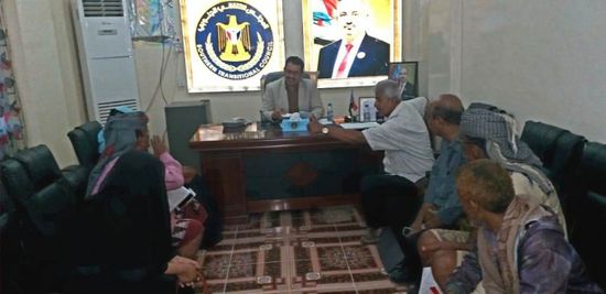 الشعيبي لمواطني لحج : المجلس الانتقالي يولي اهتماما كبيرا بقضايا المحافظة
