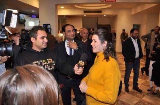 بالصور. ملامح الحمل تظهر على يسرا اللوزي في أحدث ظهور لها 