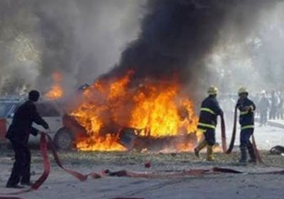 انفجار سيارة بعبوة ناسفة في ريف دمشق يسفر عن إصابة شخص