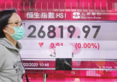 البورصة الصينية تقاوم «كورونا» بأقل خسائر بين البورصات الآسيوية