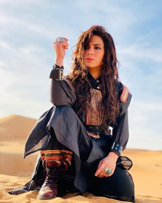 صبا مبارك تنشر إعلان مسلسلها الجديد "حارس الجبل"