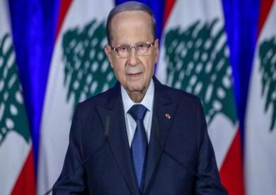 الرئيس اللبناني يطلق أعمال باخرة التنقيب عن النفط "تانجستن اكسبلورر"