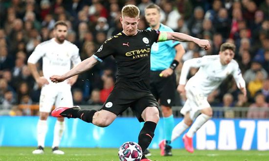 دي بروين يفوز بجائزة أفضل لاعب في جولة دوري الأبطال