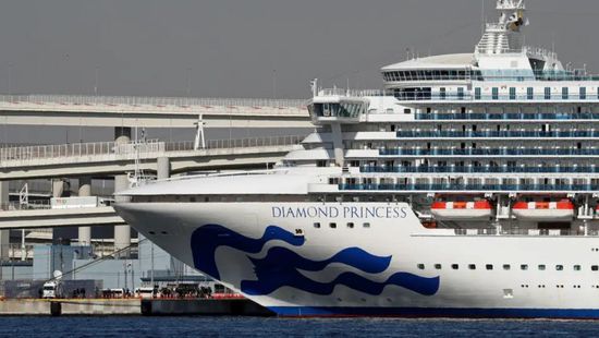 وفاة بريطاني مصاب بكورونا على متن سفينة "دايموند برنسيس"