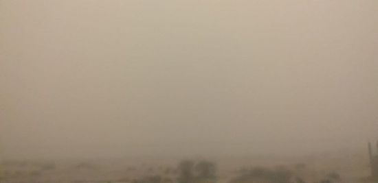 استمرار حالة الرياح النشطة بالمرتفعات الجبلية والهضاب الداخلية