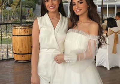 بالصور.. كارمن سليمان تحتفل بزفاف شقيقتها 