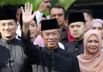 محيي الدين ياسين يؤدي اليمين الدستورية رئيسًا لوزراء ماليزيا