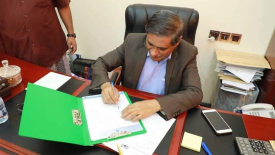 إطلاق مشروع خط مياه "الدكداك - الشحر" في حضرموت