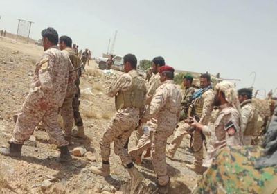 قيادة التحالف بعدن تطلع على آخر التطورات بجبهات يافع (صور)