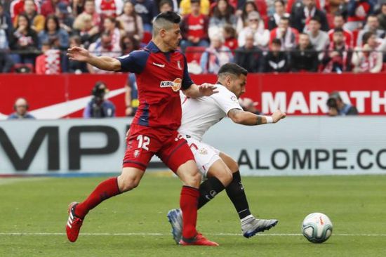 إشبيلية يهزم أوساسونا بهدف قاتل في الليجا