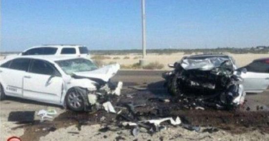 5 ضحايا في حادث تصادم بلحج  