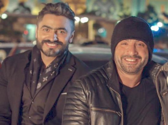 تامر حسني يهنئ أحمد السقا بعيد ميلاده