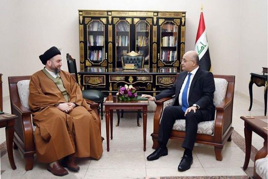 الرئيس العراقي يتشاور مع قادة الكتل السياسية لاختيار رئيس وزراء جديد