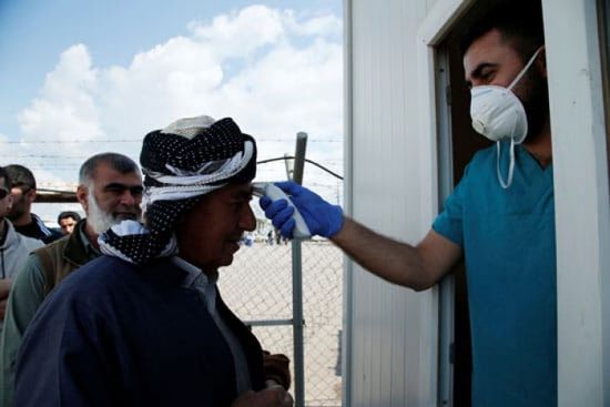 الصحة العراقية تحجز أكثر من 1000 مشتبه بإصابتهم بفيروس كورونا