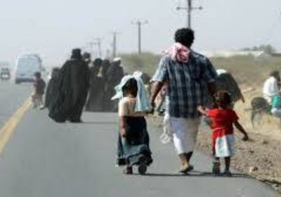 الشرق الأوسط: نازحو الجوف يعانون وضعا إنسانيا صعبا
