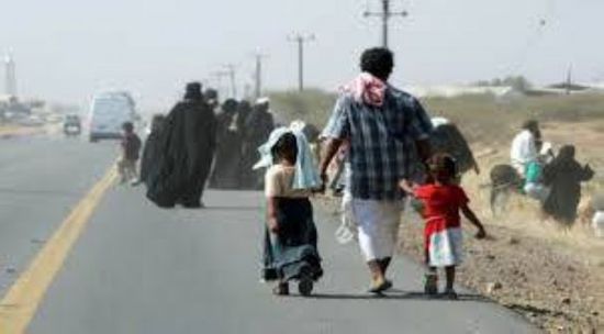 الشرق الأوسط: نازحو الجوف يعانون وضعا إنسانيا صعبا